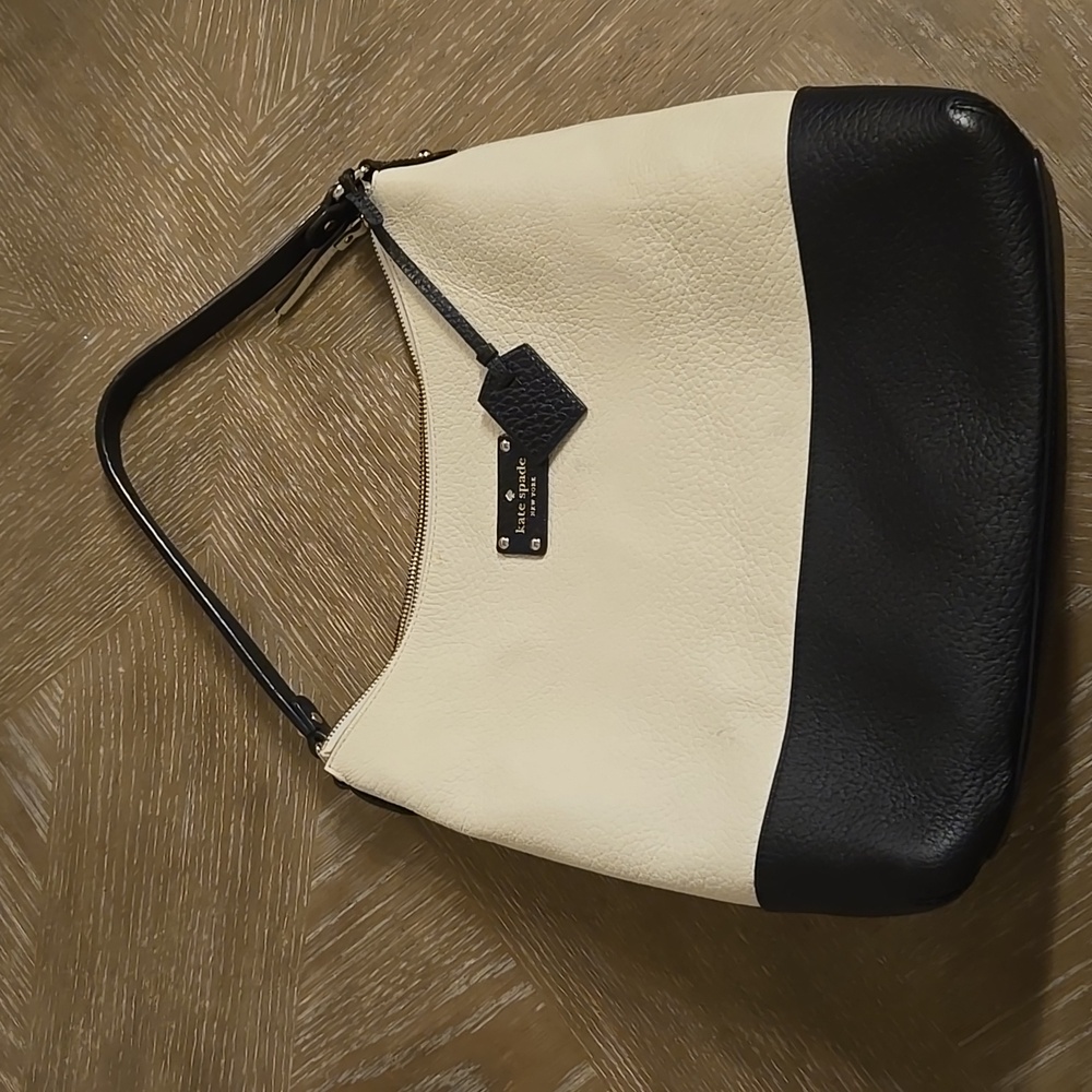 Kate Spade Lexie Bag in Cream/Black